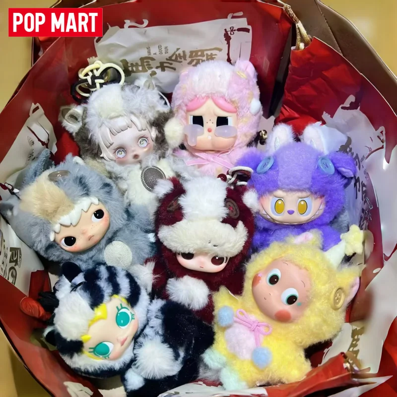 

POPMART 2026 Серия Have A Good Run: Коллекционная виниловая фигурка-сюрприз (Blind Box) «Год Лошади» — Оригинал, Счастливый талисман к Весеннему фестивалю