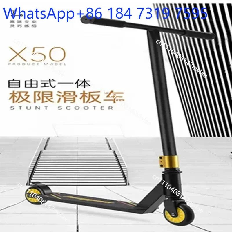 Junior Extreme Scooter Pedal Stunt Jump Fancy