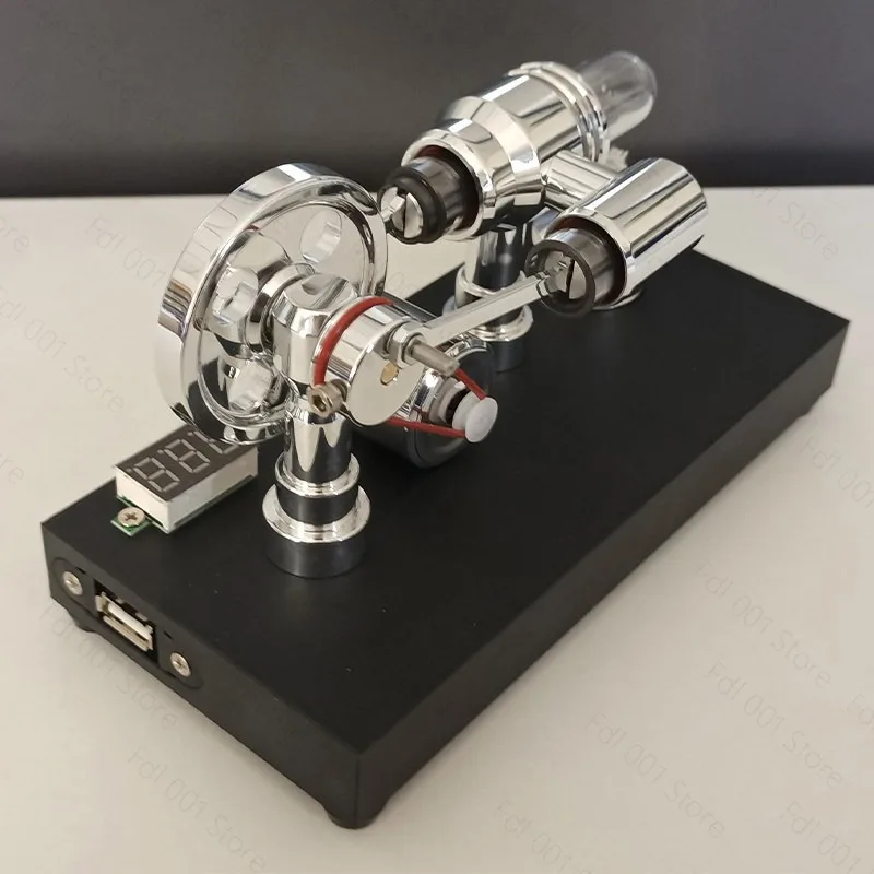 Stirling Engine Model DIY Mini Steam Engine Kit Educational Toy Assembly