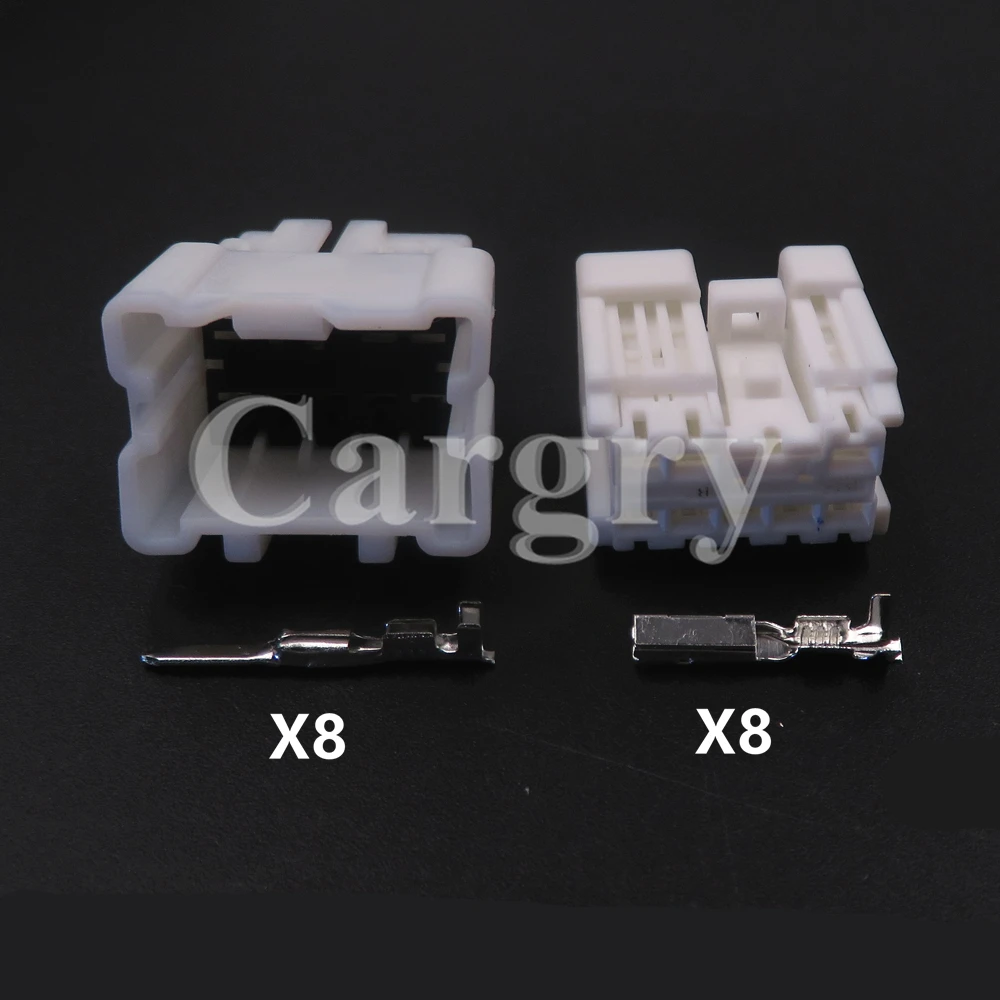 1 Set 8P 6098-6949 6098-6974 1674110-1 Auto Lift Window Switch Wiring Socket AC Assembly Car Electrical Connector For Nissan