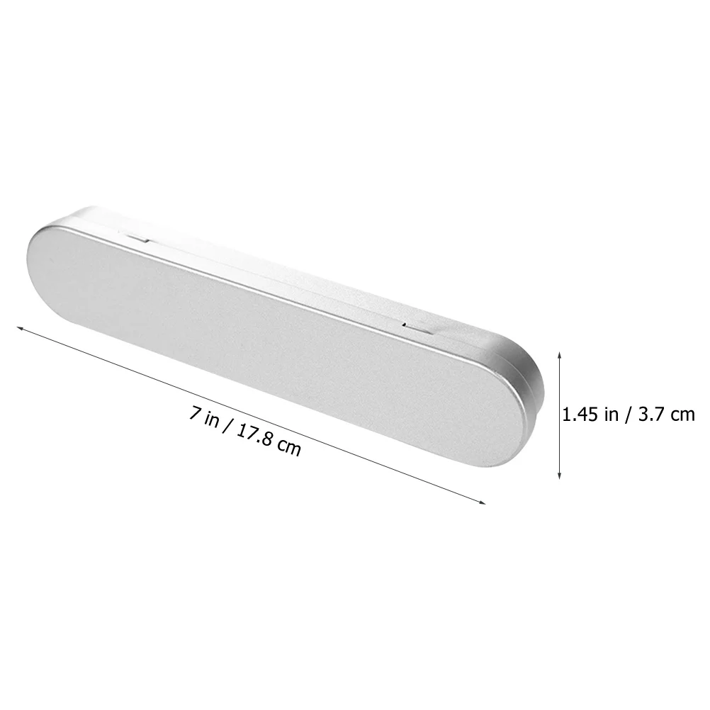 

6Pcs Metal Pen Case Tinplate Pencil Organizer Compact Student Pencil Box Portable Multi-Function School Pen Supplies