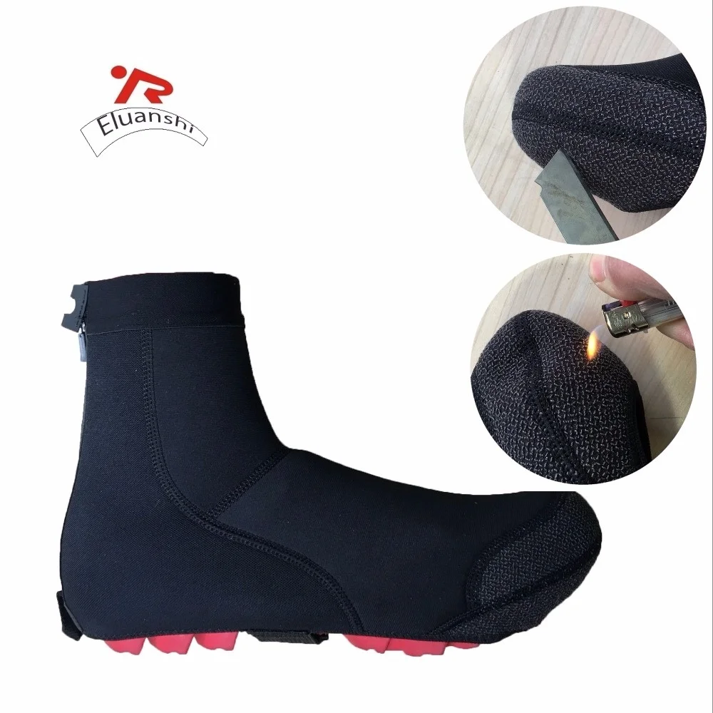 ELUANSHI neoprene Cycling Shoes Cover Waterproof Winter Overshoes Bicycle