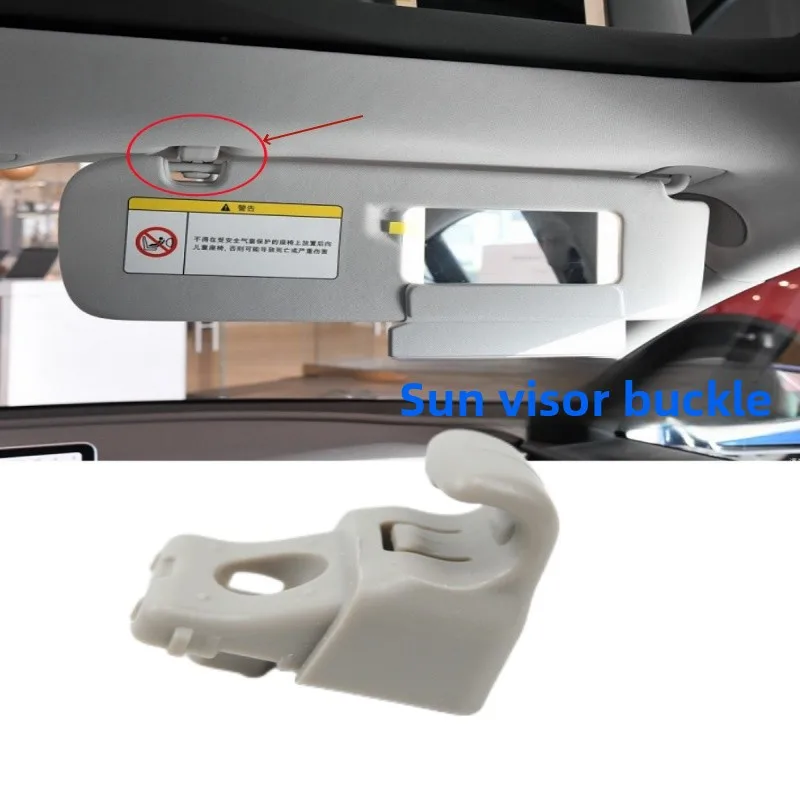 

Suitable For 2019-2020 Tesla Model 3 Sunshade Card Clips Automobiles Parts Accessories Car Interior Stuff Auto