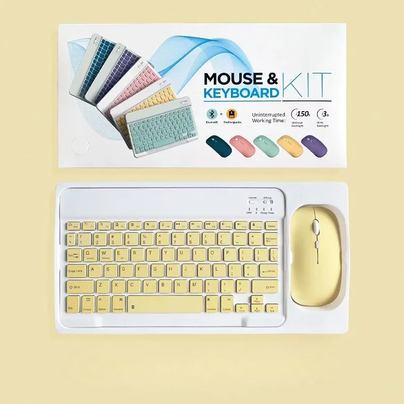 

Bluetooth Keyboard for IOS Android Windows for iPad Keyboard Air Mini Pro Wireless Keyboard Mouse for Xiaomi Apple Huawei Tablet