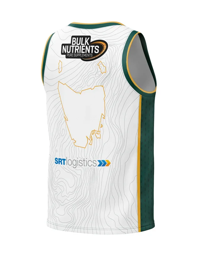 Tasmania JackJumpers 2024-25 Uituniform (Aangepaste naam en nummer)