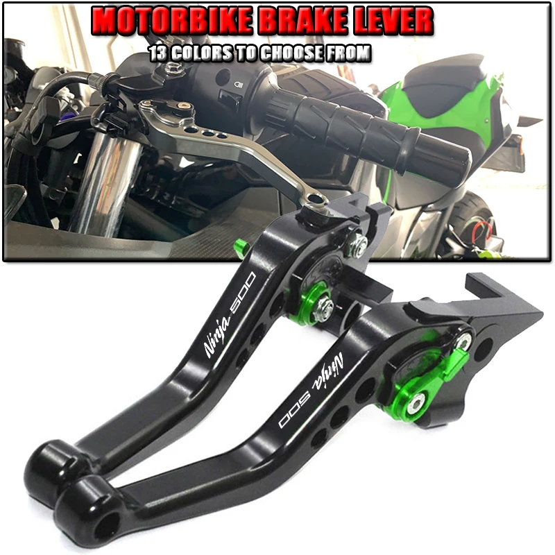 

For Kawasaki NINJA 500 Ninja500 2025 2026 Motorcycle Short Brake Clutch Lever Aluminum CNC Adjustable Motorbike Brake Lever