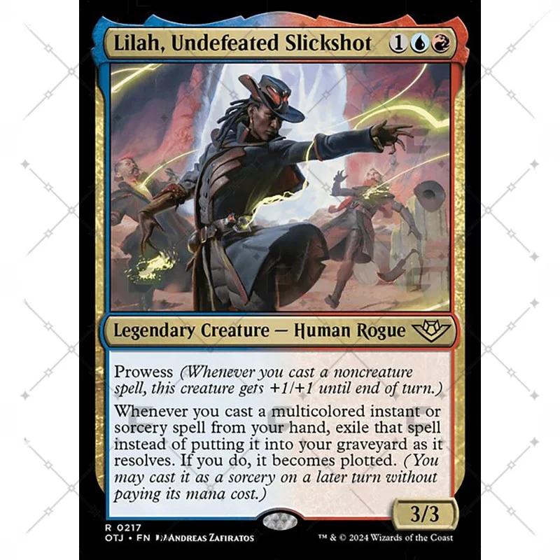 Coptus Unbeaten Lilah Slickshot OTJ217356 Juego de Cartas Coleccionables de Nivel Avanzado