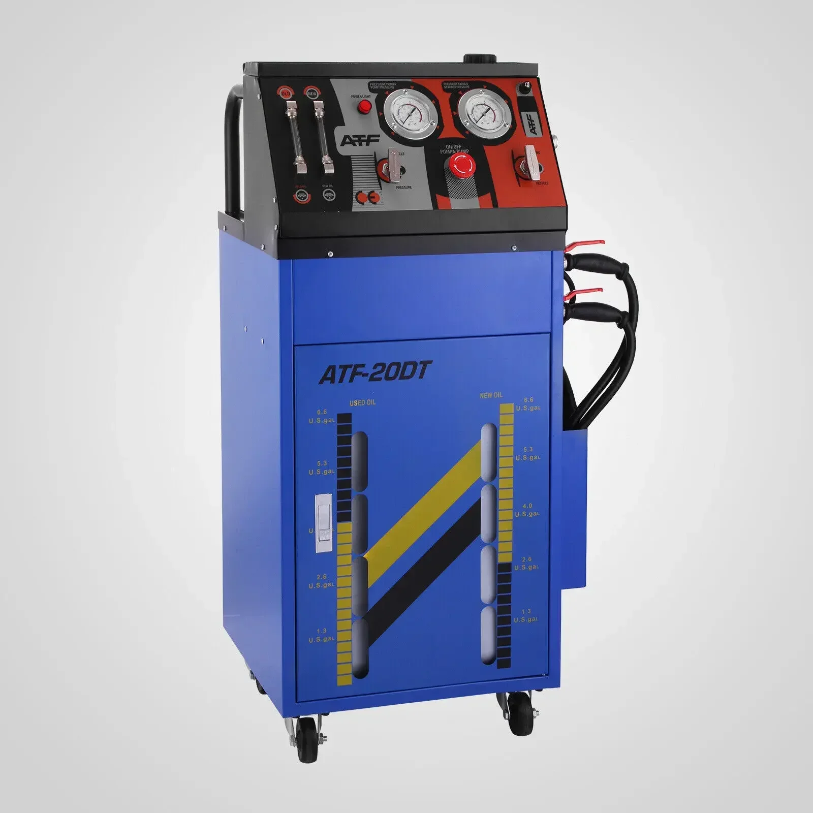 SIHAO Auto Transmission Fluid Flush Exchange Machine 12V DC Flushing Device Gear Liquid Replacement 0-60PSI Gearbox Oil Changer