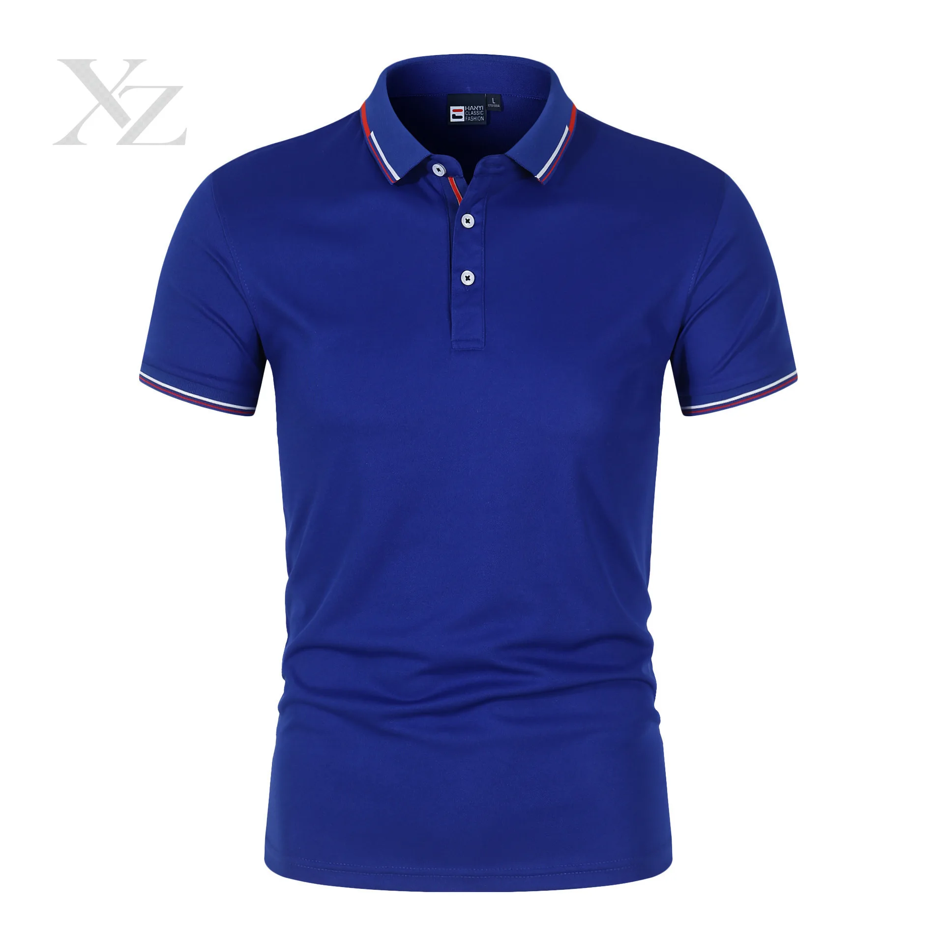Men's relaxed breathable summer polo shirt, solid color, premium short-sleeve tee, special offer for 2026.