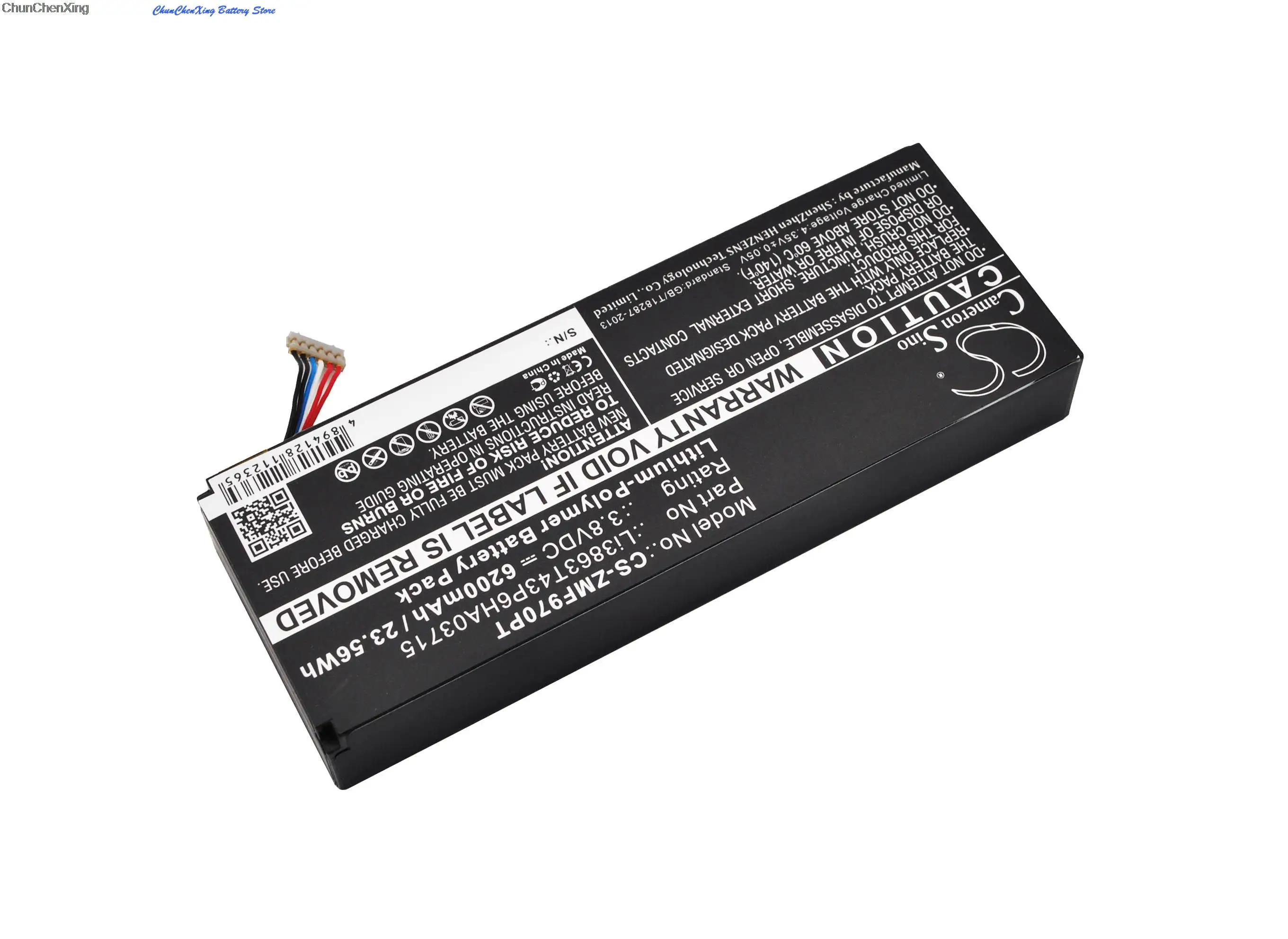 

100% NEW6200mAh Battery for AT&T/Verizon S Pro 2, SPro2, Li3863T43P6HA03715 For ZTE MF97V, SPro2 Smart Projector, MF97G