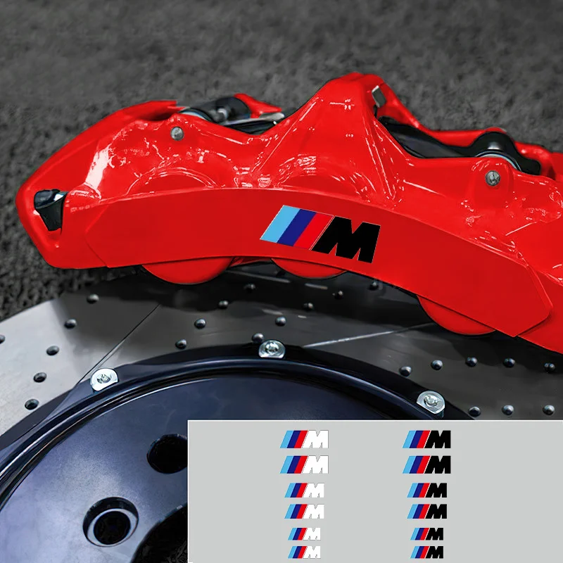 Fashion Trendy Personalized Sticker Caliper Brake Modification  For BMW M Emblem E46 E36 E34 F10 E90 F30 E60 F30 E30 E92 E87 view 6