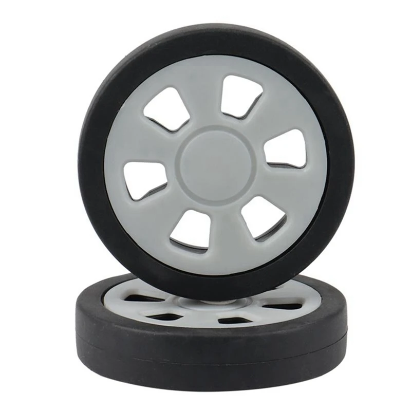 Hot Kf-48X Luggage Accessories Wheels Aircraft Suitcase Pulley Rollers Mute Wheel Wear-Resistant Parts Repair 55X12mm