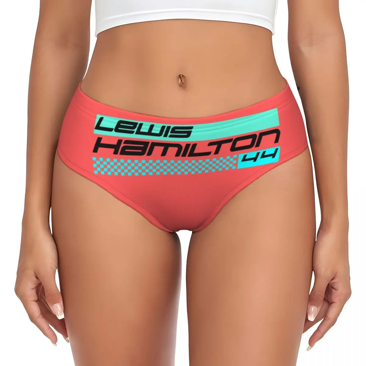 Custom Women's Hamiltons 44 Racing Panties Comfort HAM Sport Car Driver Briefs Underwear