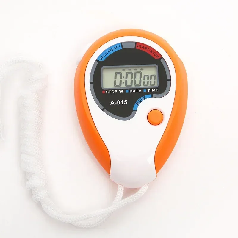 Portable Handheld Sports Stop Watch Digital Display Fitness Timer Counter 4colors For Sports Stopwatch Chronograph Professional