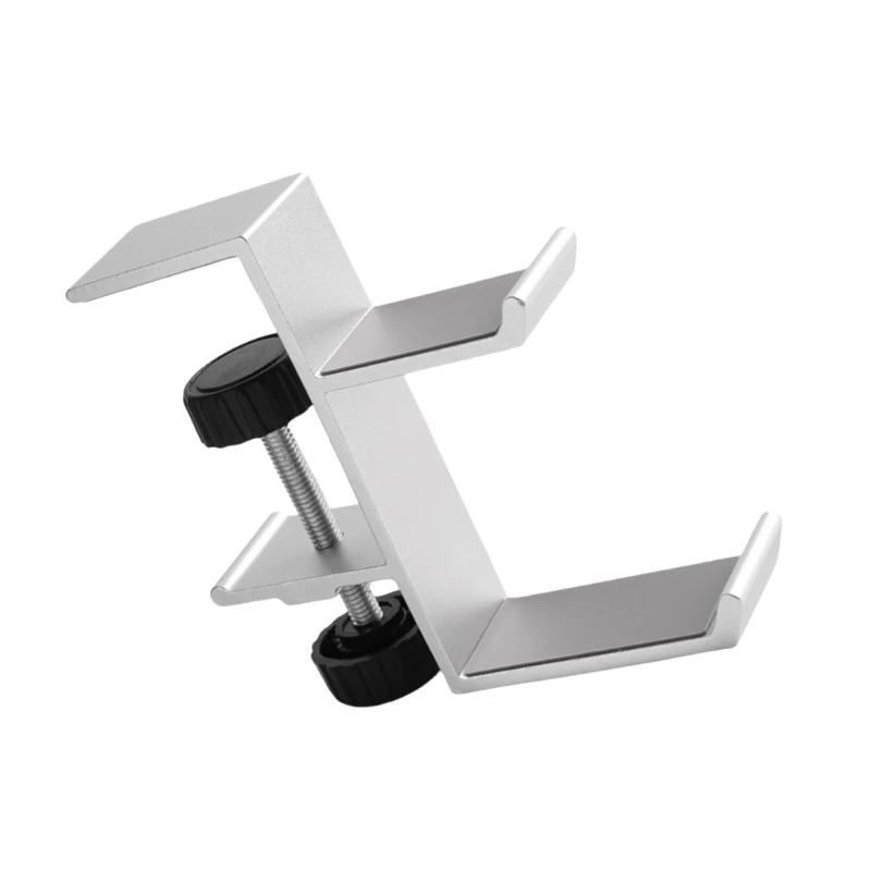 Support rangement léger en d'aluminium, Support d'affichage pour casque, large compatibilité, argent