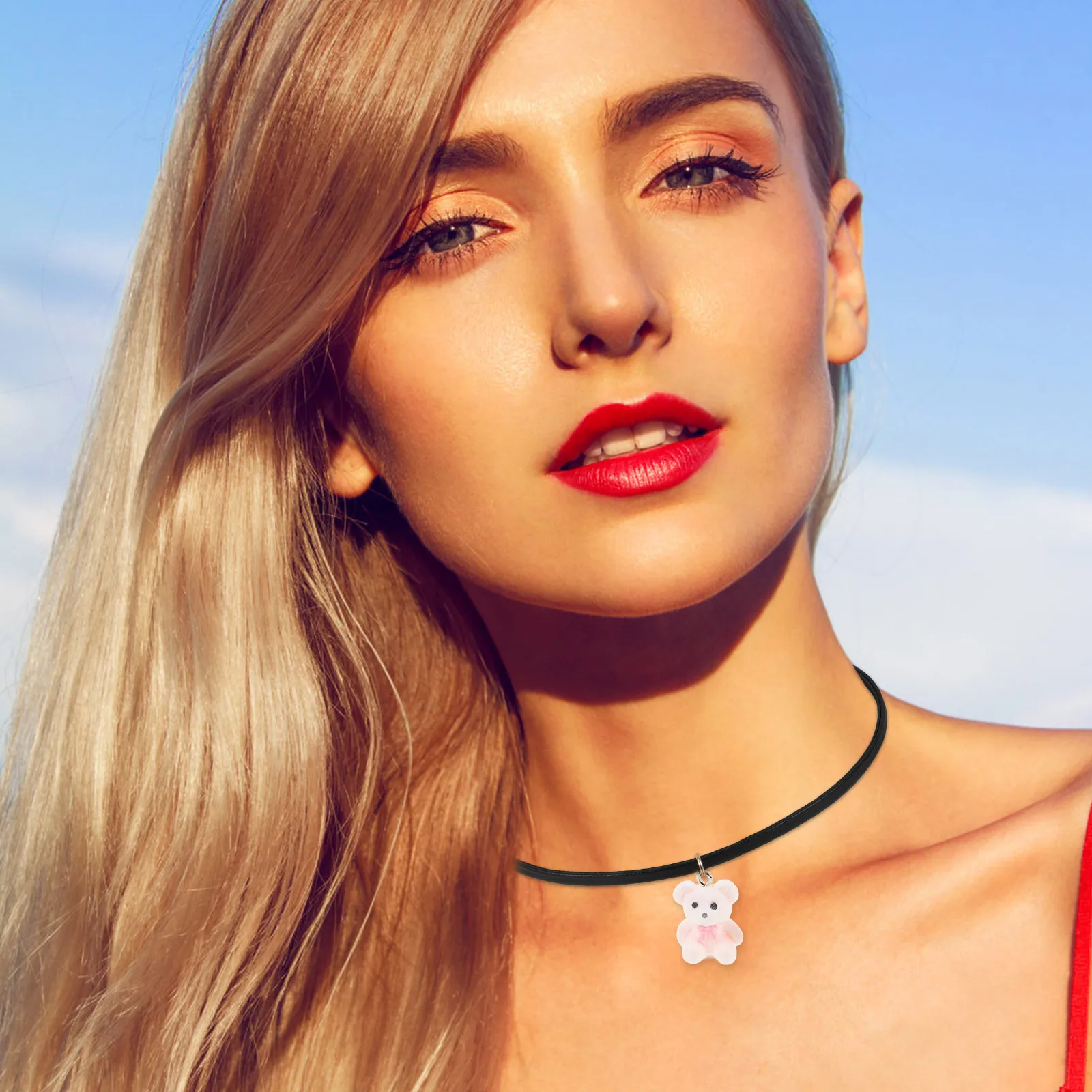 

5 Pcs Charms DIY Resin Pendants 15x22mm Pink Cartoon Animal Jewelry Making Necklace Craft Charms Animal Bracelet Supplies