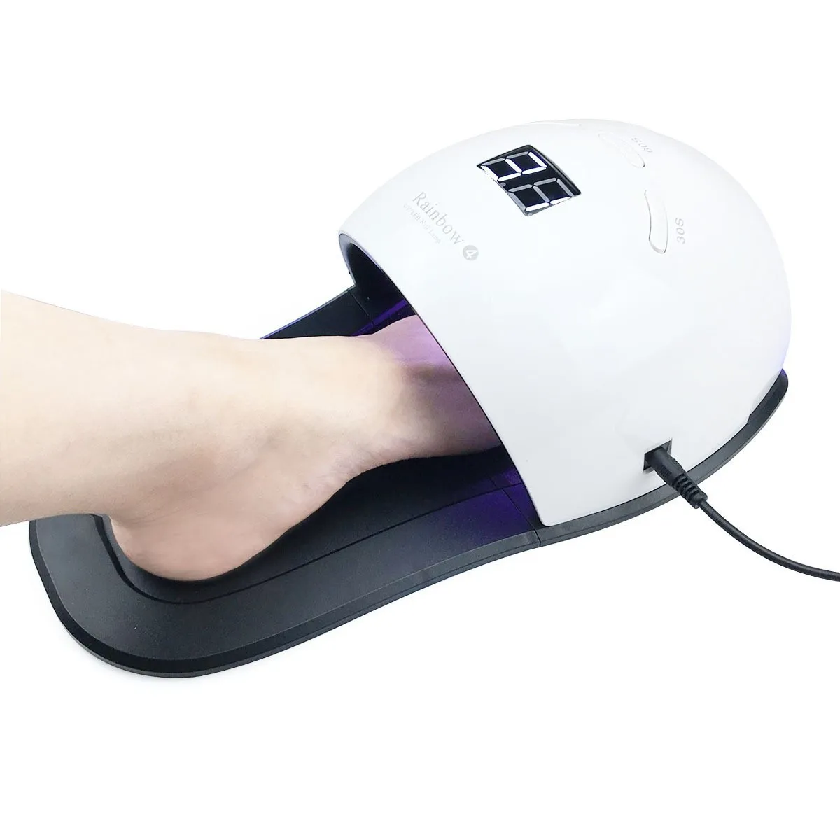 2026 High Power Large Space UV LED Nail Lamp Gel Curing Phototherapy Dryer for False Wearing Nails Salon Manicure Tool
