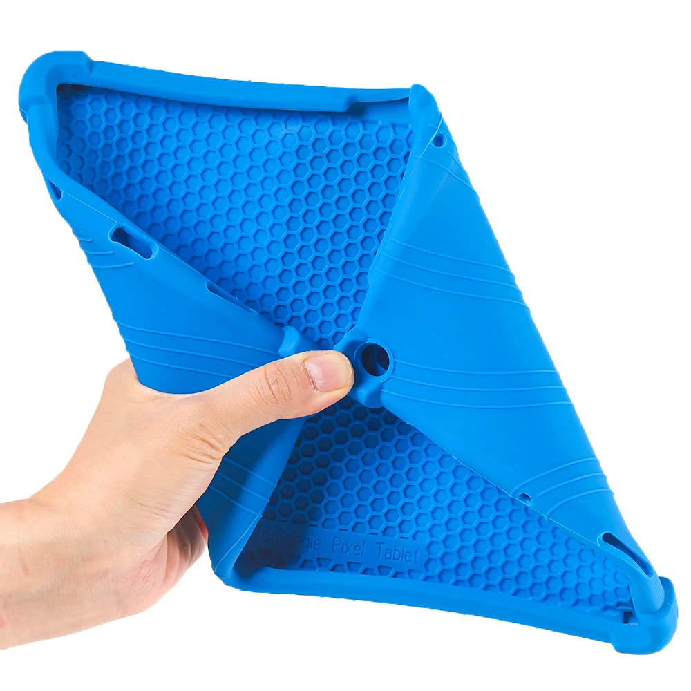 Case for Google Pixel Tablet 2023 10.95 inch Tablet PC Protective Kids Funda Case Shockproof Kickstand Case Soft Silicone Coque 