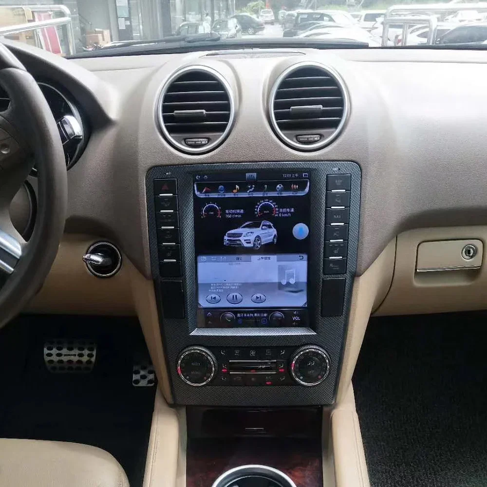 

Android Car Radio For Mercedes Benz ML W164 W300 ML350/450 GL X164 G320/350/450/500 2008 -2012 Multimedia Player GPS Navigation