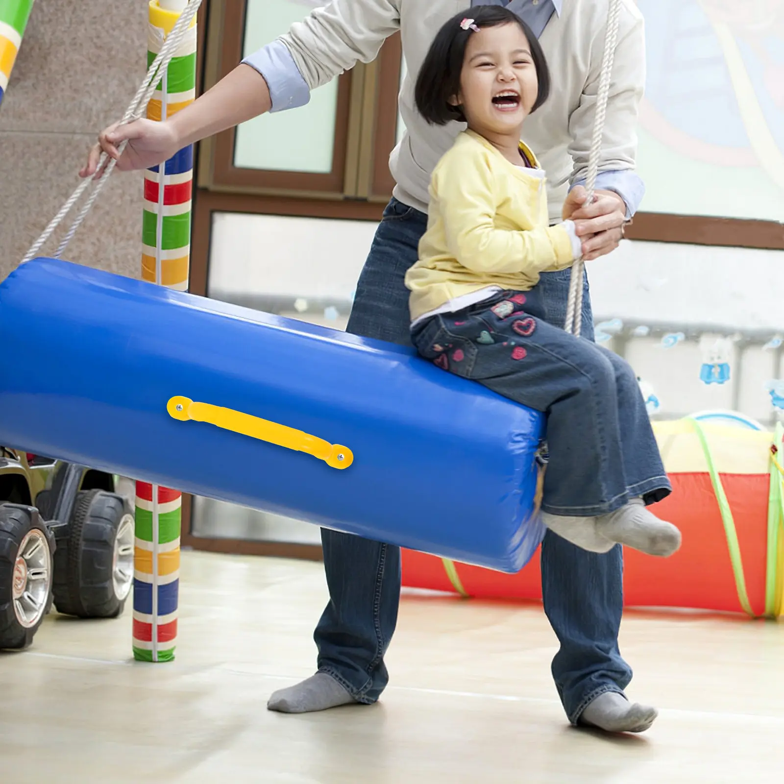 

2Pcs Safe Playground Handles Grip Design for Indoor Outdoor Play Equipment Ideal for Schools Parks Playhouses