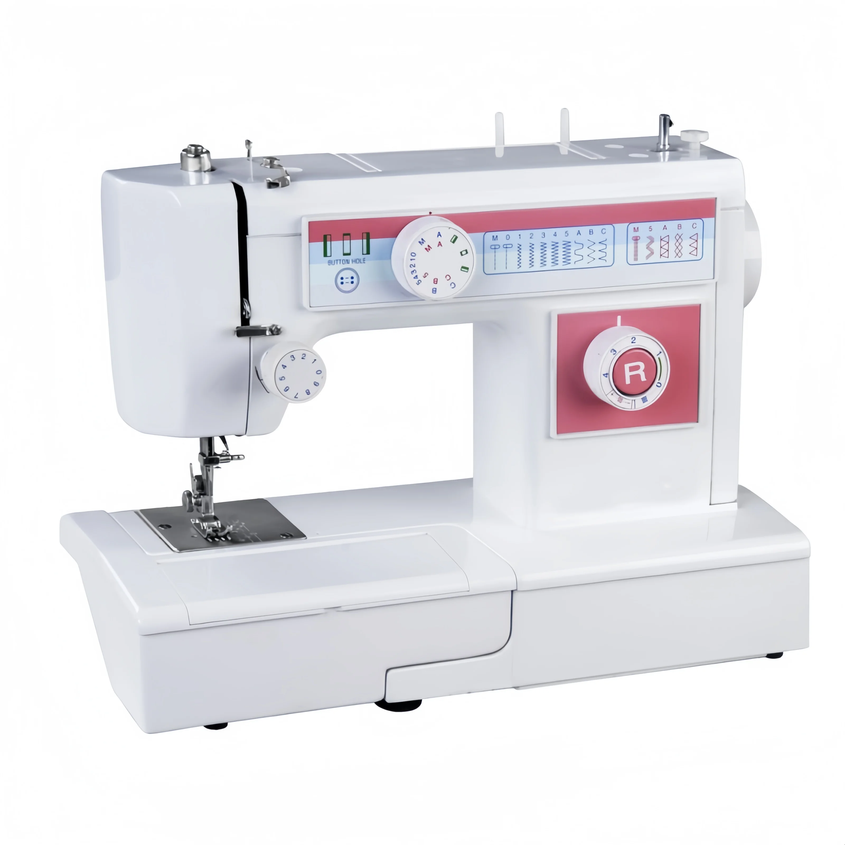 Multi-Function Heavy Du  ty Home Sewing Machine Aluminum Alloy Body Model 878
