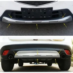 For Mazda CX-5 2012 2013 2014 2015 2016 Stainless Steel Front And Rear Bumper Guard 2pcs