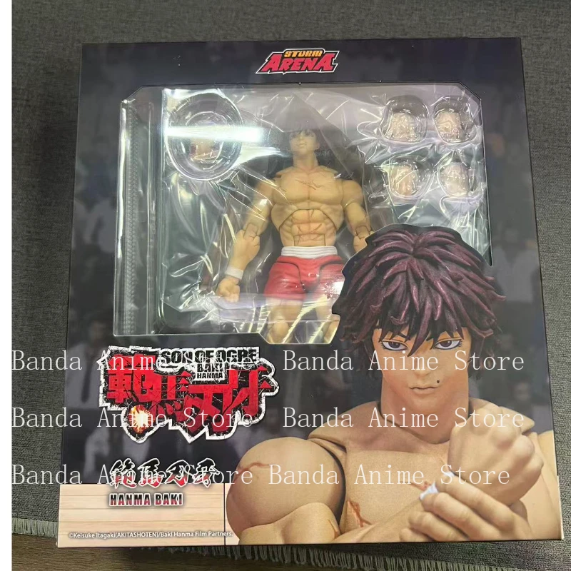 

In stock 24 hours delivery Storm Toys BHSA01 1/12 Scale Hanma Baki Double Head Male Soldier Action Figure Model Full Set Toy