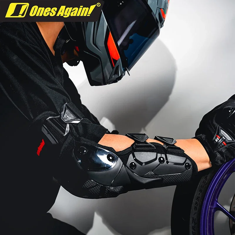 Ones Again! CE2 Cheap but High Quality Kneepad Elbow Brace Four Season Motocross Knee Pads Men Women Motorcycle Knee Protector