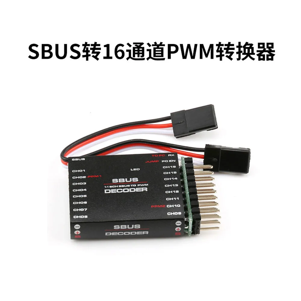 Receiver SBUS to 16 channel PWM converter SBUS TO PWM/PPM/DECODER two-way ppm