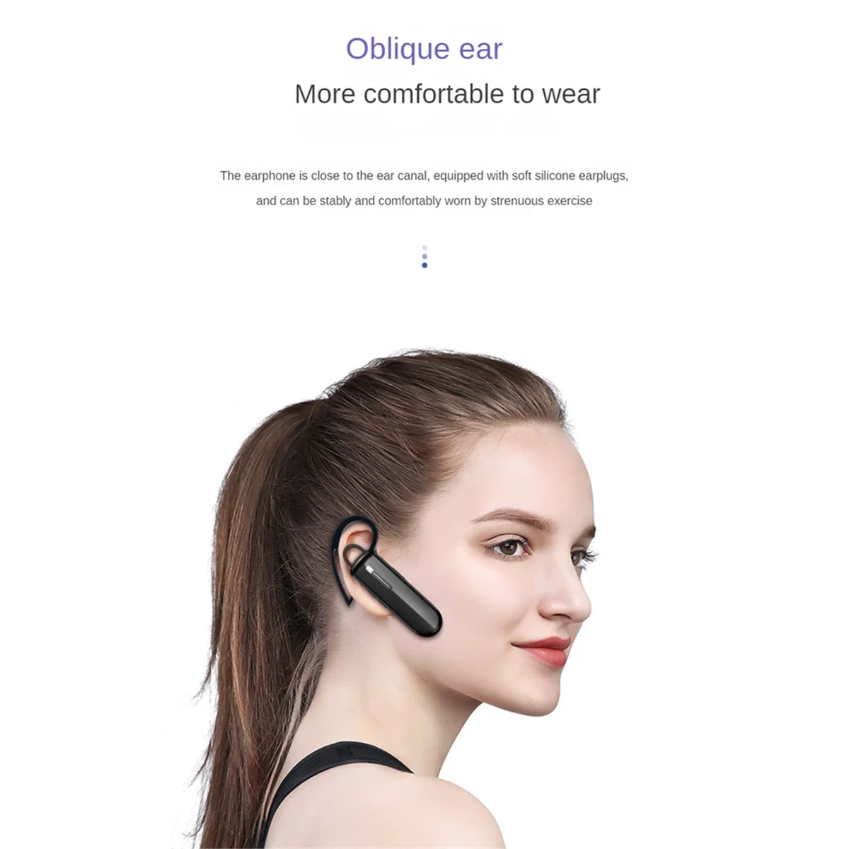 POP-lHook タイプ トランシーバー ヘッドセット 500 平方フィート エリア使用 ミニマシン ホテル ホテル 民間