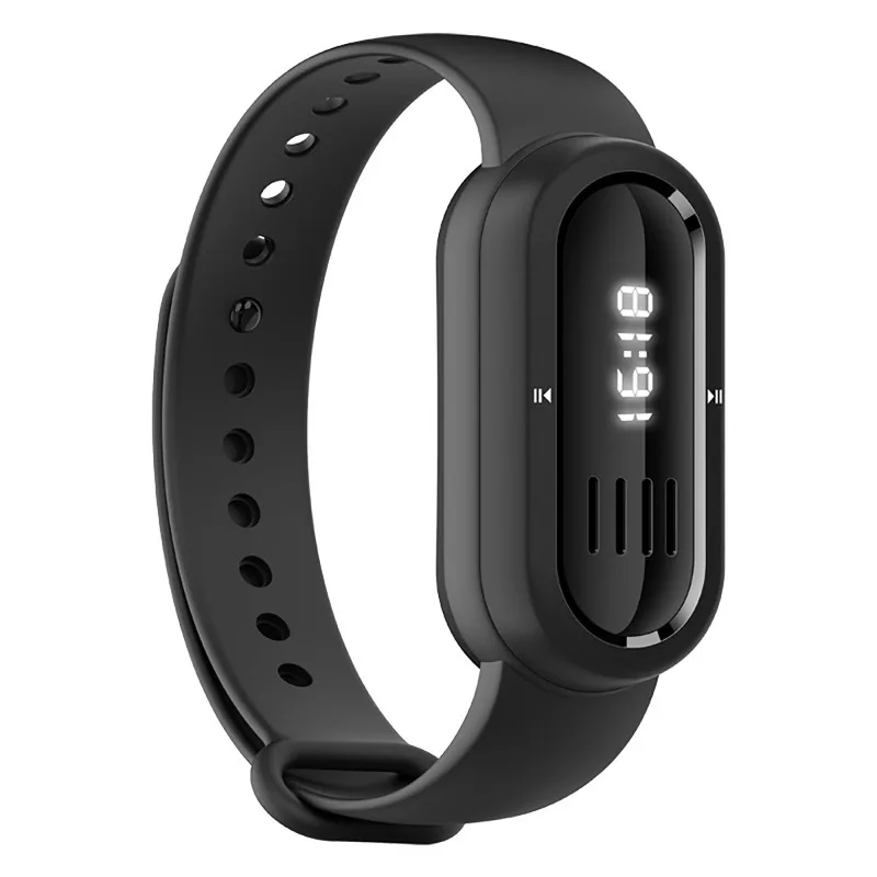 

Mini Wrist Watch Wireless Bluetooth 5.3 Speaker Hands-Free Call Multifunctional Watch Sleep Aid White Noise Smart Band For Sport