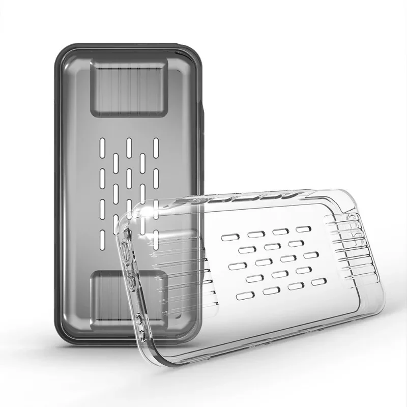 حافظة CoverJoy شفافة من مادة TPU لهاتف Anbernic RG35XX H غطاء حماية خفيف الوزن مضاد للخدش ومقاوم للصدمات مع قبضة مريحة #4