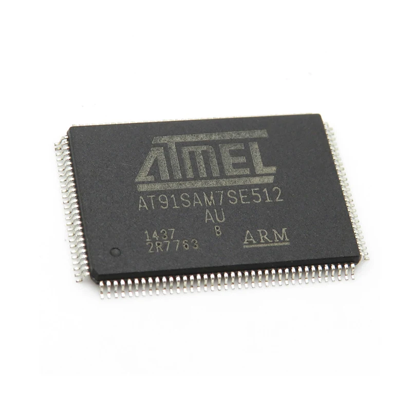 AT91SAM7SE512B-AU smd lqfp128 16/32-bit Microcontroller-ARM7 kern prozessor nagelneu original auf Lager