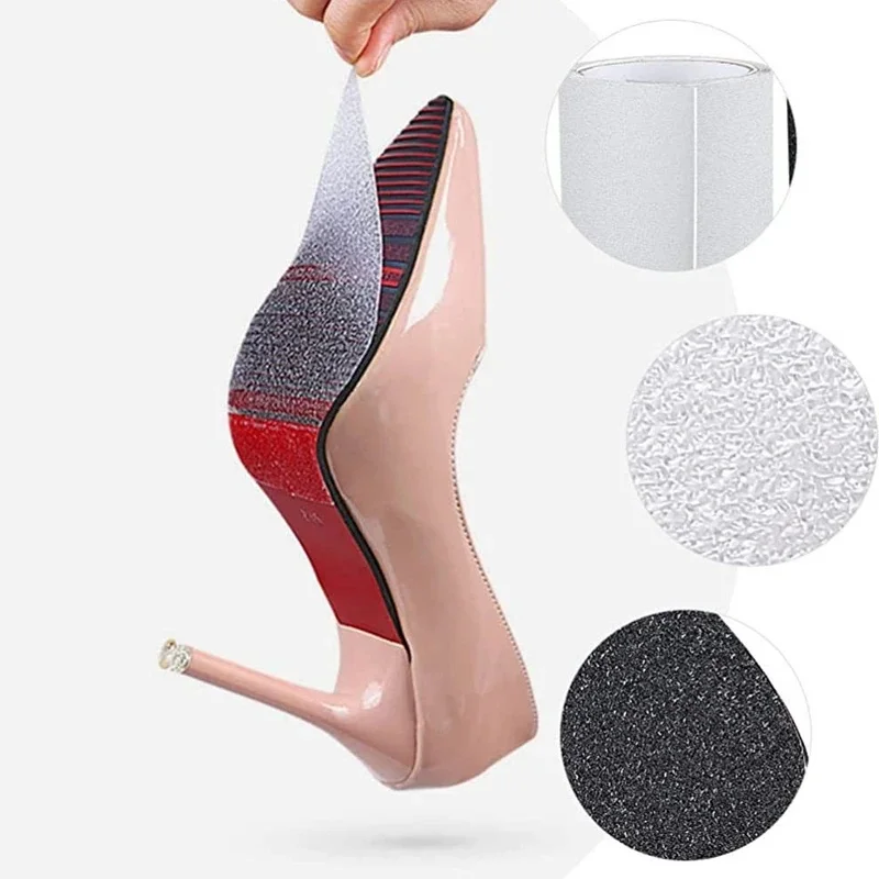 Shoe Sole Protector Sneakers Sticker for Designer High Heels Self-Adhesive Ground Grip Shoe Protective Bottoms Outsole Insoles