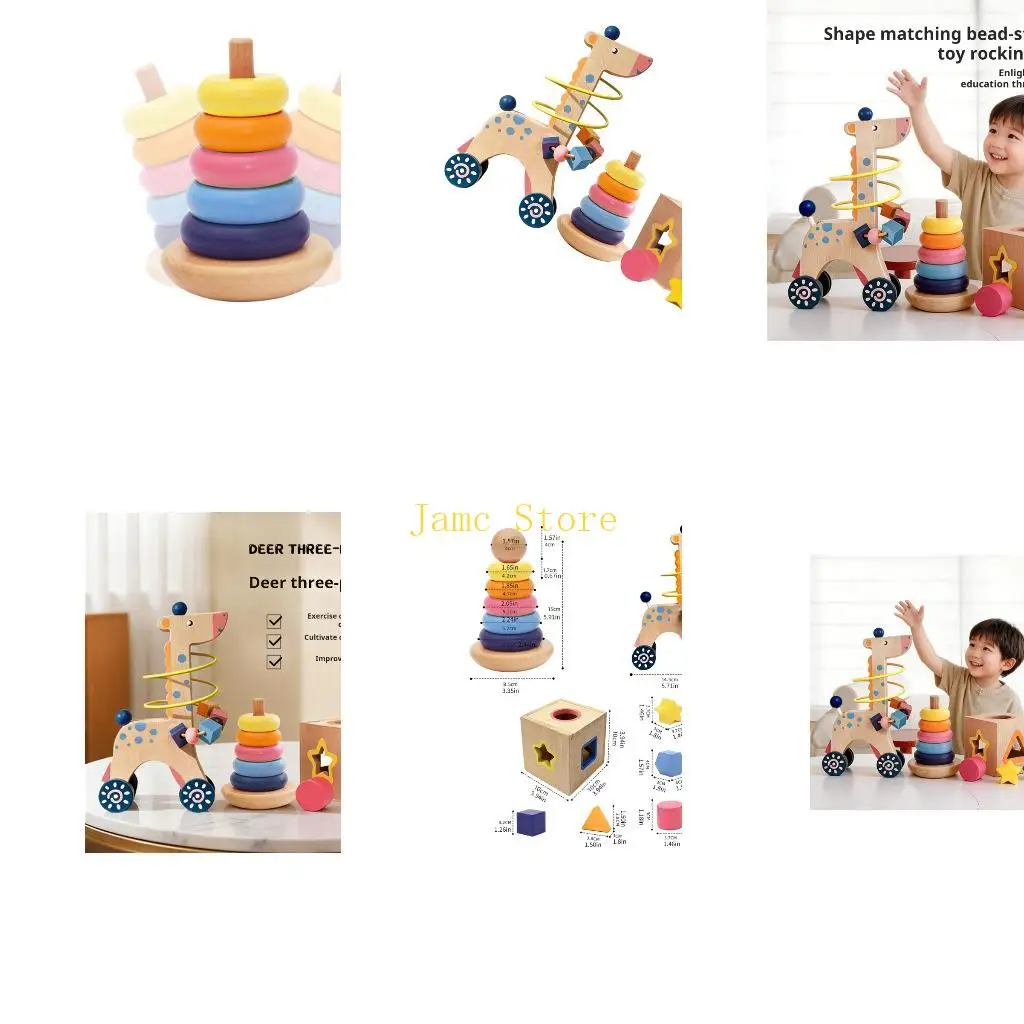 LX0B Wooden Abacus And Bead Maze Sorting Toy For Developing Math And Logical Skills In Kids
