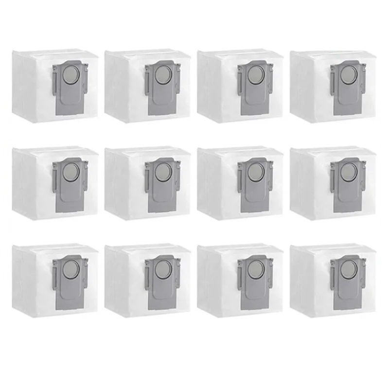 ABRG-bolsas de polvo para Xiaomi Roborock S8 S8 + S8 Pro S7 Maxv Ultra Q7 Max T8 G10S G20 piezas reemplazables de Robot aspirador