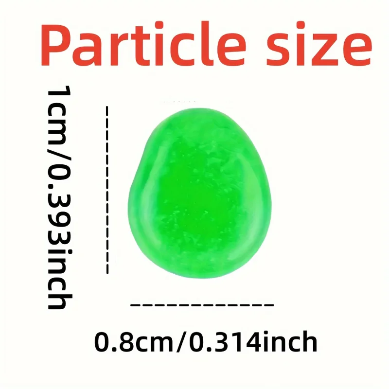 Glowing pebbles100-500pcsLuminous resin stones for landscape gardens, pathways, potted plants, parks, and fish tank decorations - view 4