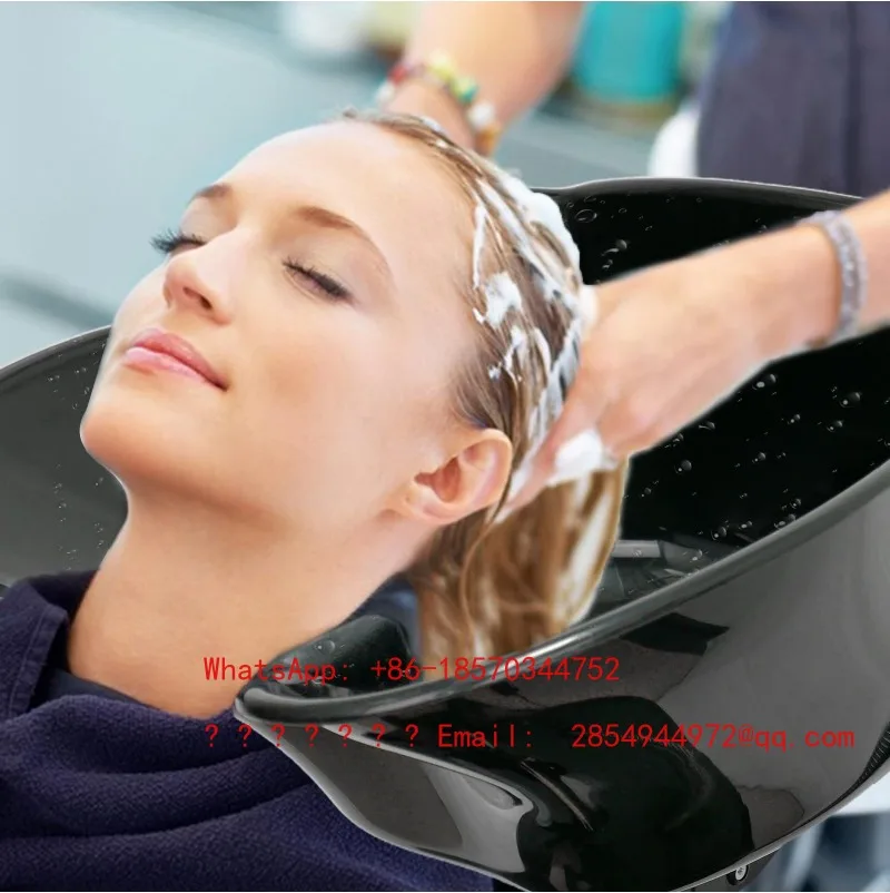 Convenient Vertical Movable Shampoo Basin Hair Salon Lifting Salon Sitting Flush Basin