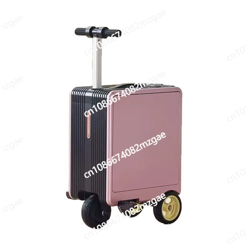 

20 Inch Rideable Electric Suitcase Multi-Function Silent Operation Airplane Approved with Integrated Seat Design
