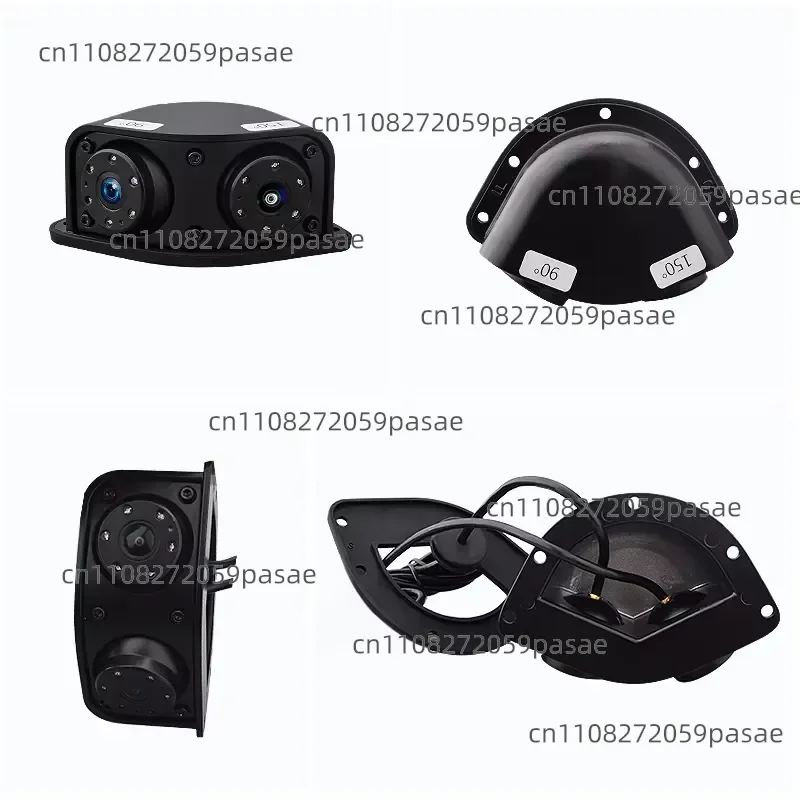 Dual lens vehicle surveillance camera