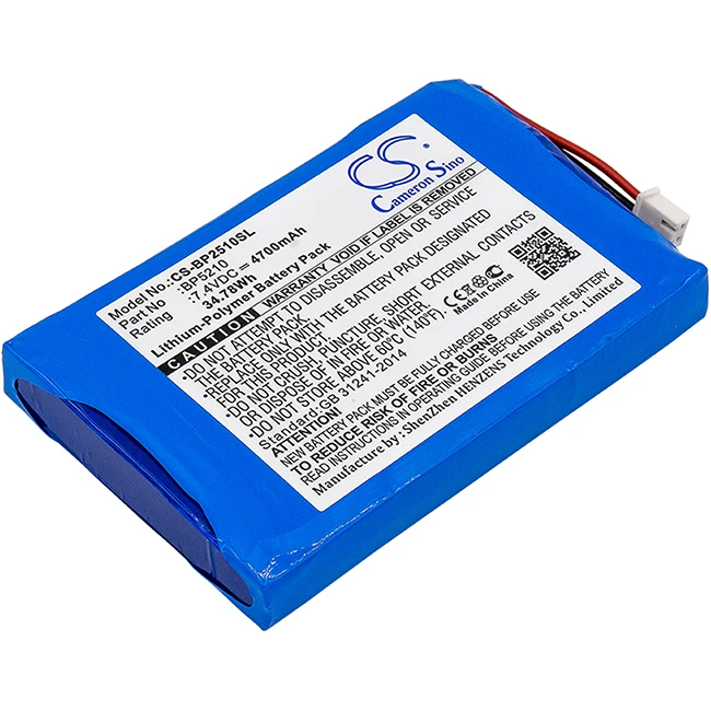 Cameron Sino 4700mAh Battery For BK Precision 2510  2512 Oscilloscopes  2516  2511  2515  BP5210