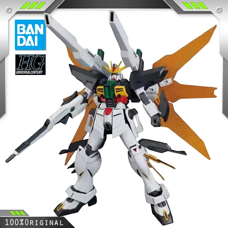 BANDAI Anime HG 1/144 GX-9901 DX GUNDAM DOUBLE X New Mobile Report Gundam Assembly Plastic Model Kit Action Toys Figures Gift