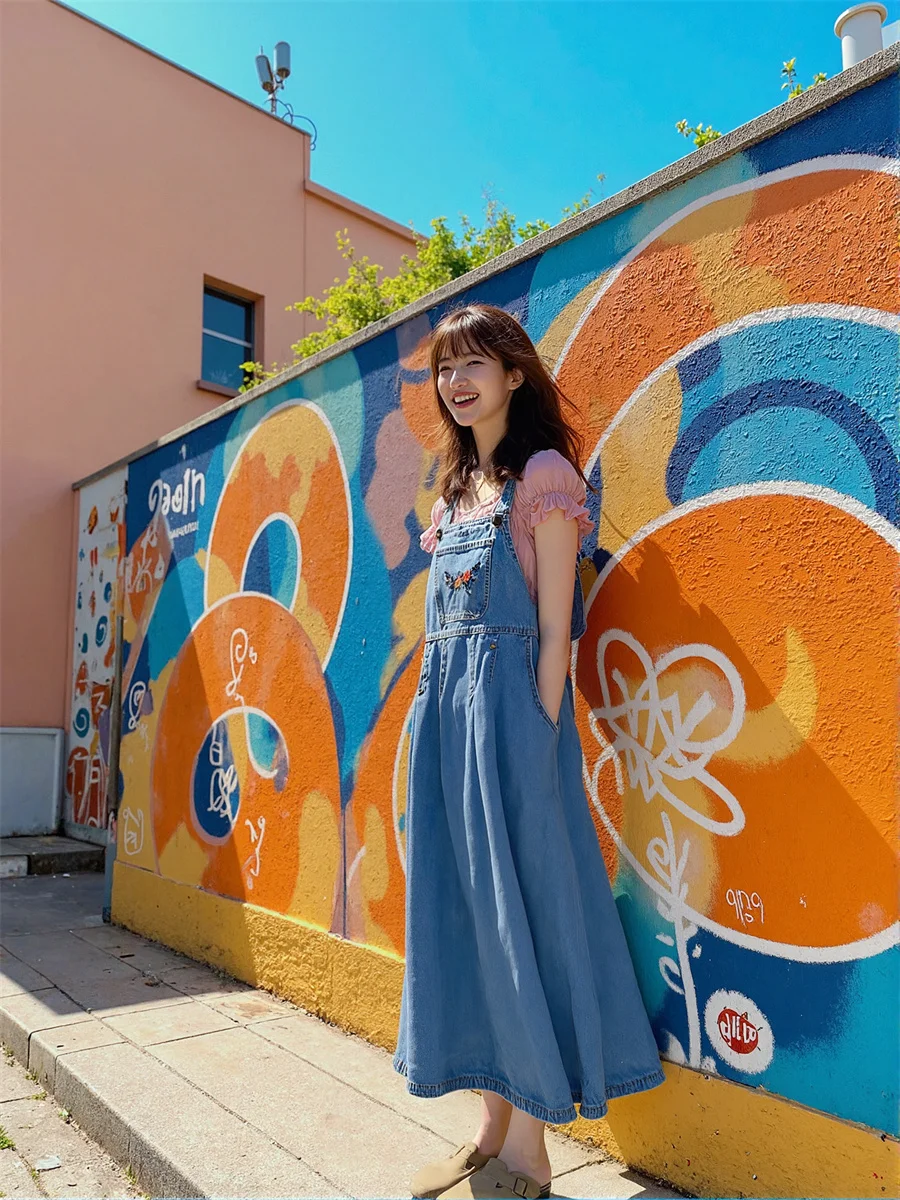 فساتين نسائية أزرق ملكي فضفاضة تناسب مكتب سيدة عادية فتحة جانبية فتحة عالية سبليت سبليت انقطاع انقطاع ثقوب مجوفة #4