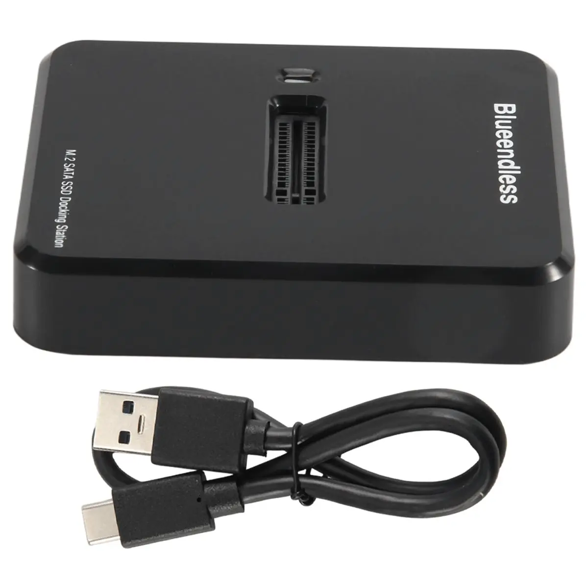 PROFESSIONAL USE  Dual Protocol M.2 SATA SSD Docking Station Base External SSD Hard Disk Enclosure Online Reading Writing Speed
