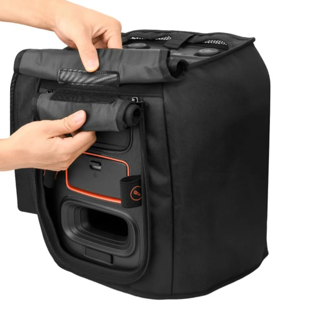 

For JBL For Partybox For Encore2 Speaker Case with Heavy Duty Nylon and Breathable Mesh Front with Storage Pockets