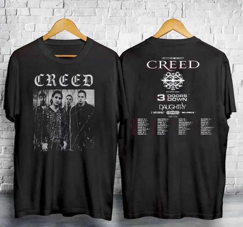 2024 Creed Band Summer of 99 Tour 2024 Concert Shirt Unisex