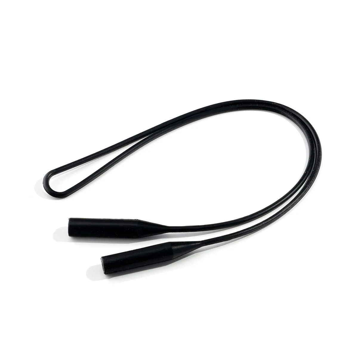 2/5 قطع من نظارات الرأس المستديرة المصنوعة من السيليكون مع سلسلة طويلة وسميكة، وحبل نظارات رياضي مضاد للسقوط ومضاد للخسارة #6