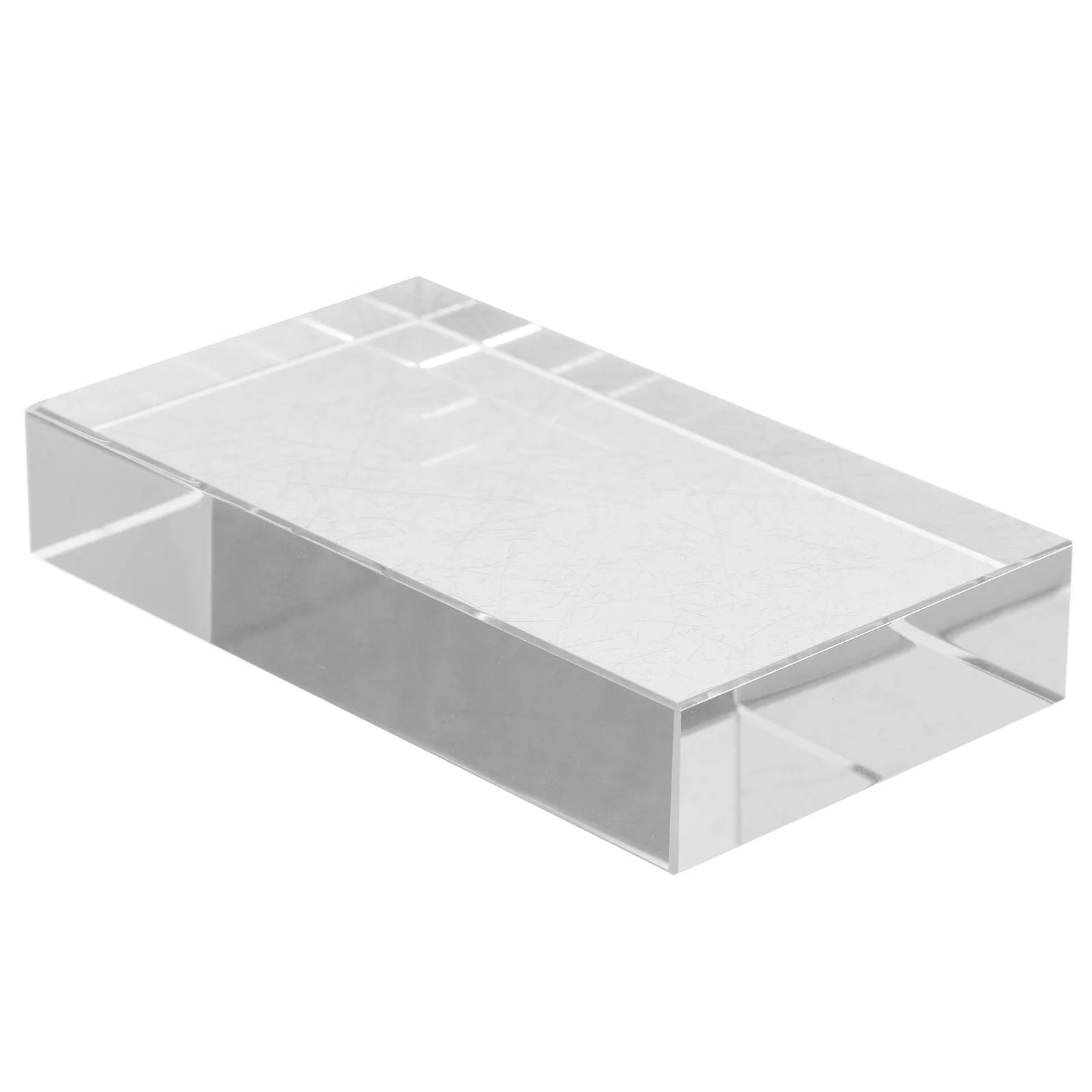 

Optical Prism Physics Lab Tool Rectangular Shape Science Experiment Equipment Spectrometer Prisms Kids Display Cube Matte Glass