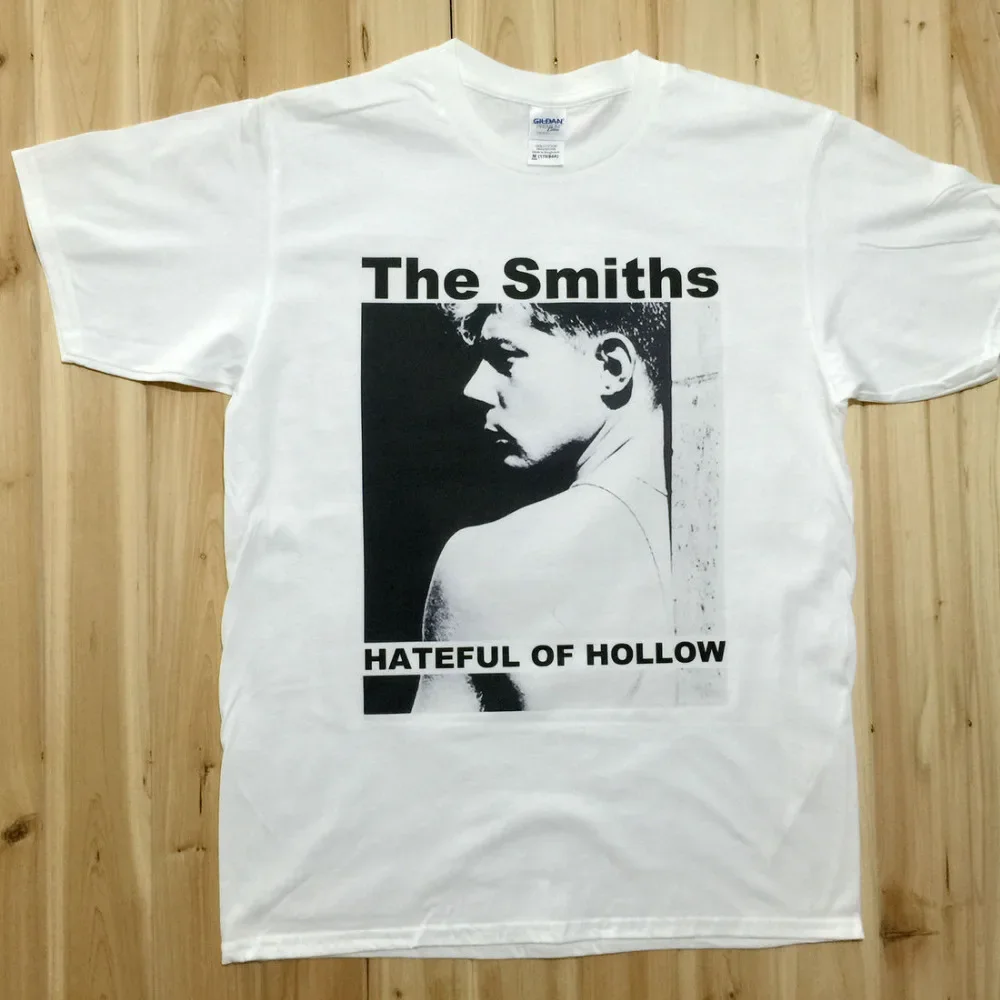 

Новая модная мужская футболка Smiths Hateful Of Hollow, Хлопковая мужская футболка с круглым вырезом и коротким рукавом, мужские топы, футболки, одежда из аниме