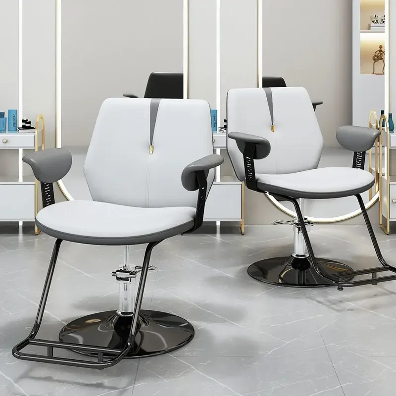 Barbershop Equipment Barber Chair Swivel Chair Modern Trendy Salon Chair Haircutting Accessory Sillas De Barbero Salon Furniture